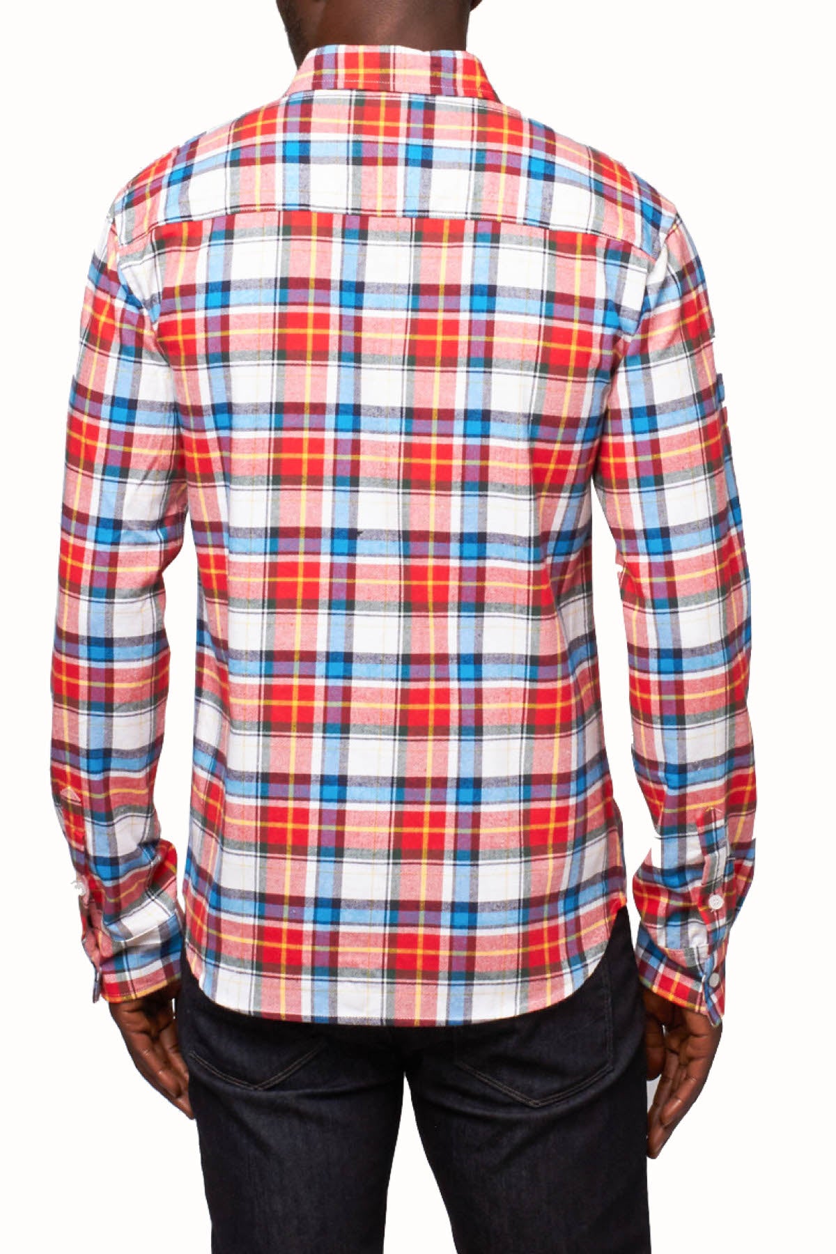 Oxymoron Red Joyful Sadness Button-Up