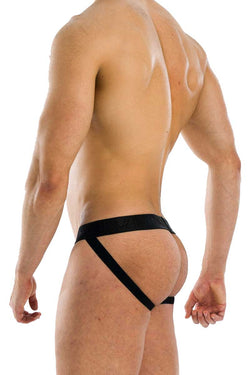 Modus Vivendi Black Geo Jockstrap thumbnail 3