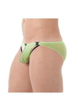 Gregg Homme Lime Mesh Suspender C-Ring Brief thumbnail 2