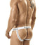PPU Black Tuxedo Open Front Button Jock