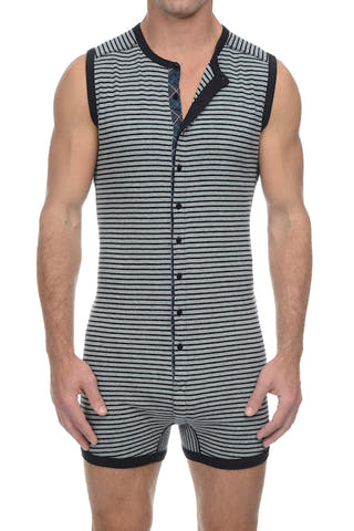 2(X)IST Black & Heather Grey Tartan Bike Suit