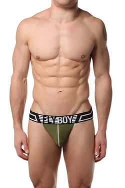 FlyBoy Army Green Jock thumbnail 2