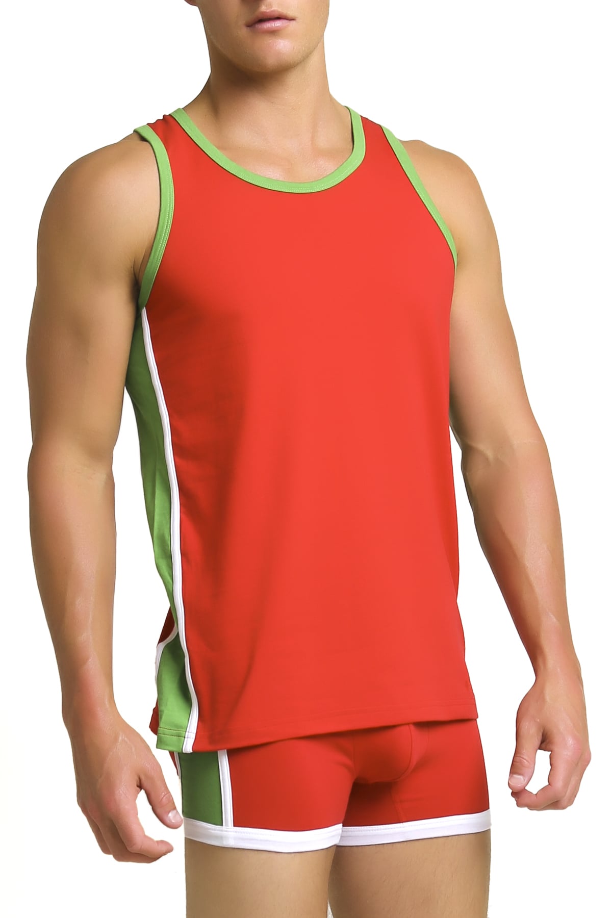 Papi Red Heritage Tank Top