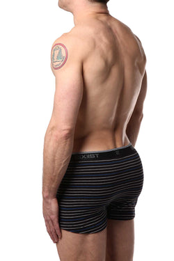 2(X)IST Black & Stripes Stretch No-Show Trunk - 2 PACK thumbnail 3