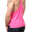 Y.M.L.A Hot Pink Raw Edge String Tank