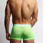 Core Neon Green Exposed Mesh C-Ring Boxer