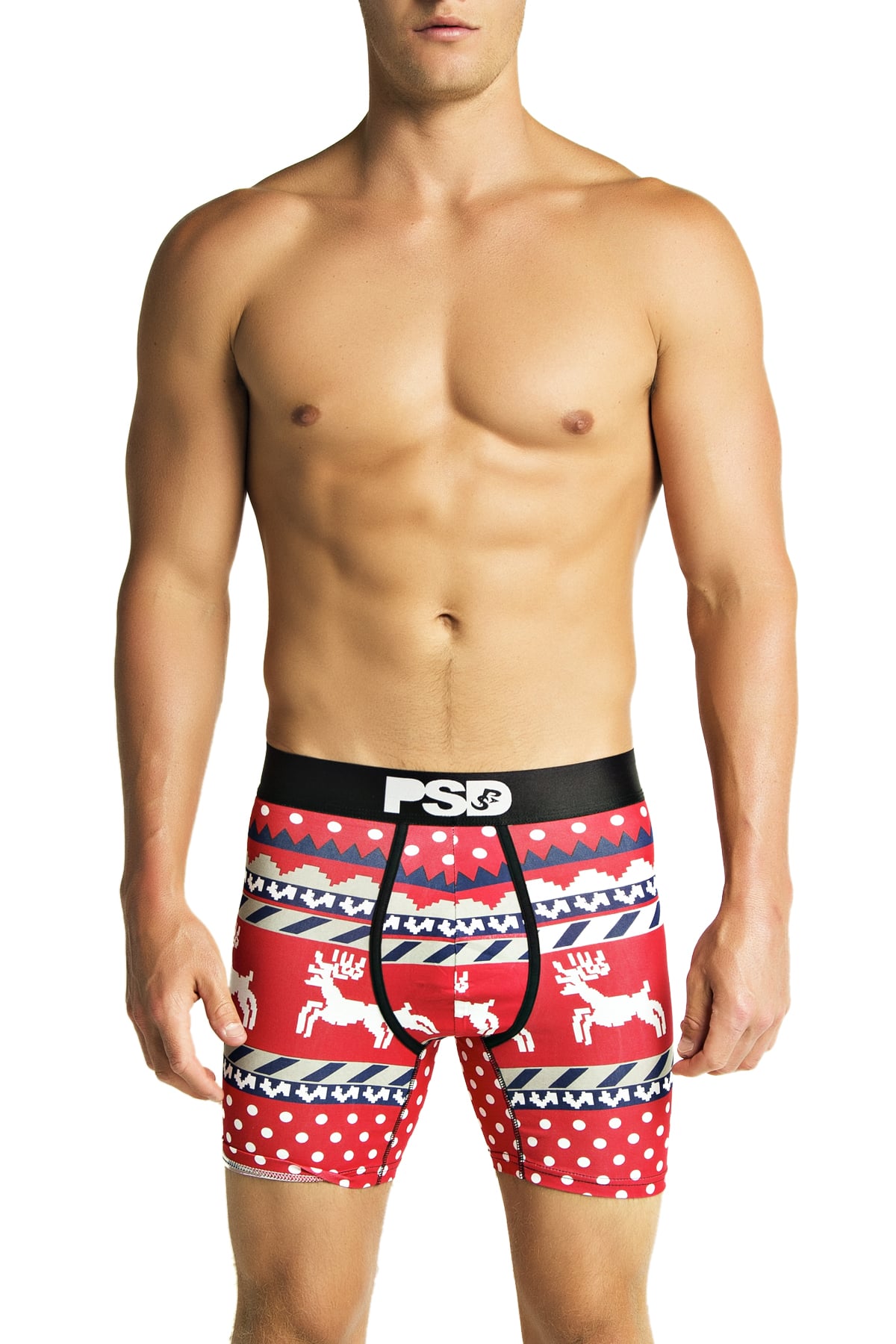 PSD Red Ugly Sweater Boxer Brief