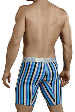 Hawai Turquoise Stripe Long Boxer Brief thumbnail 2