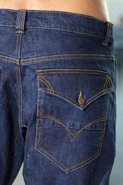 P.O.V. Blue Raw Arc Jean thumbnail 3
