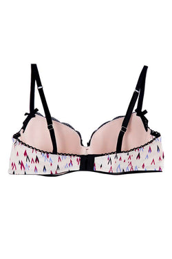 Catherine Malandrino Printed Microfiber Balconette Bra thumbnail 2