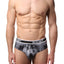 2(X)IST Black/White Sunset Palm Trees Graphic Modal No-Show Brief