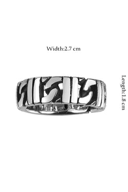 Gomaya Casting Epoxy Stainless Steel Ring thumbnail 3