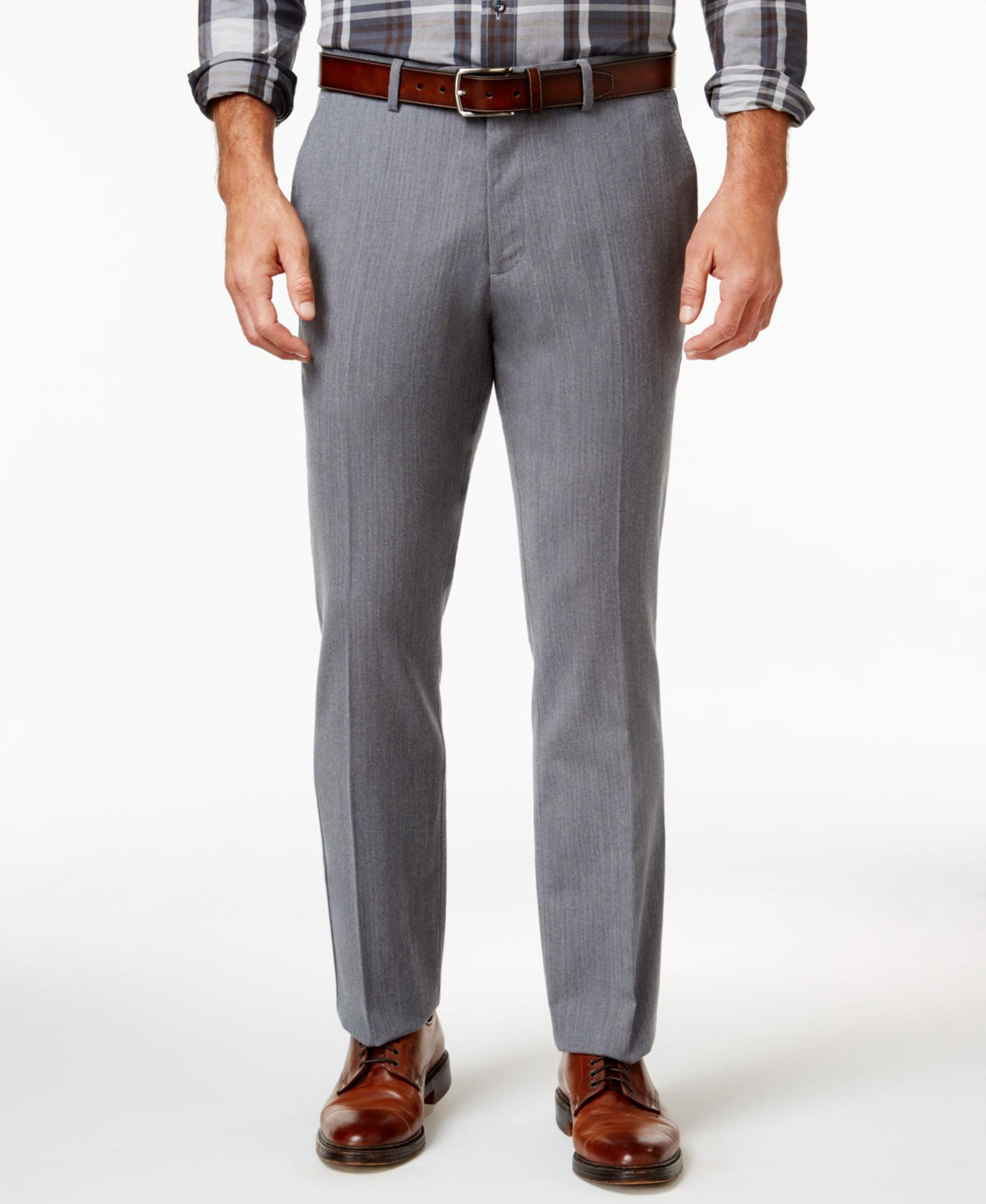 Tasso Elba Men's Cotton Wool Blend Pants