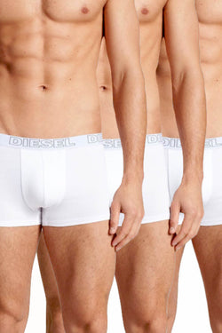 Diesel White Shawn Stretch-Cotton Essential Trunk 3-Pack thumbnail 1