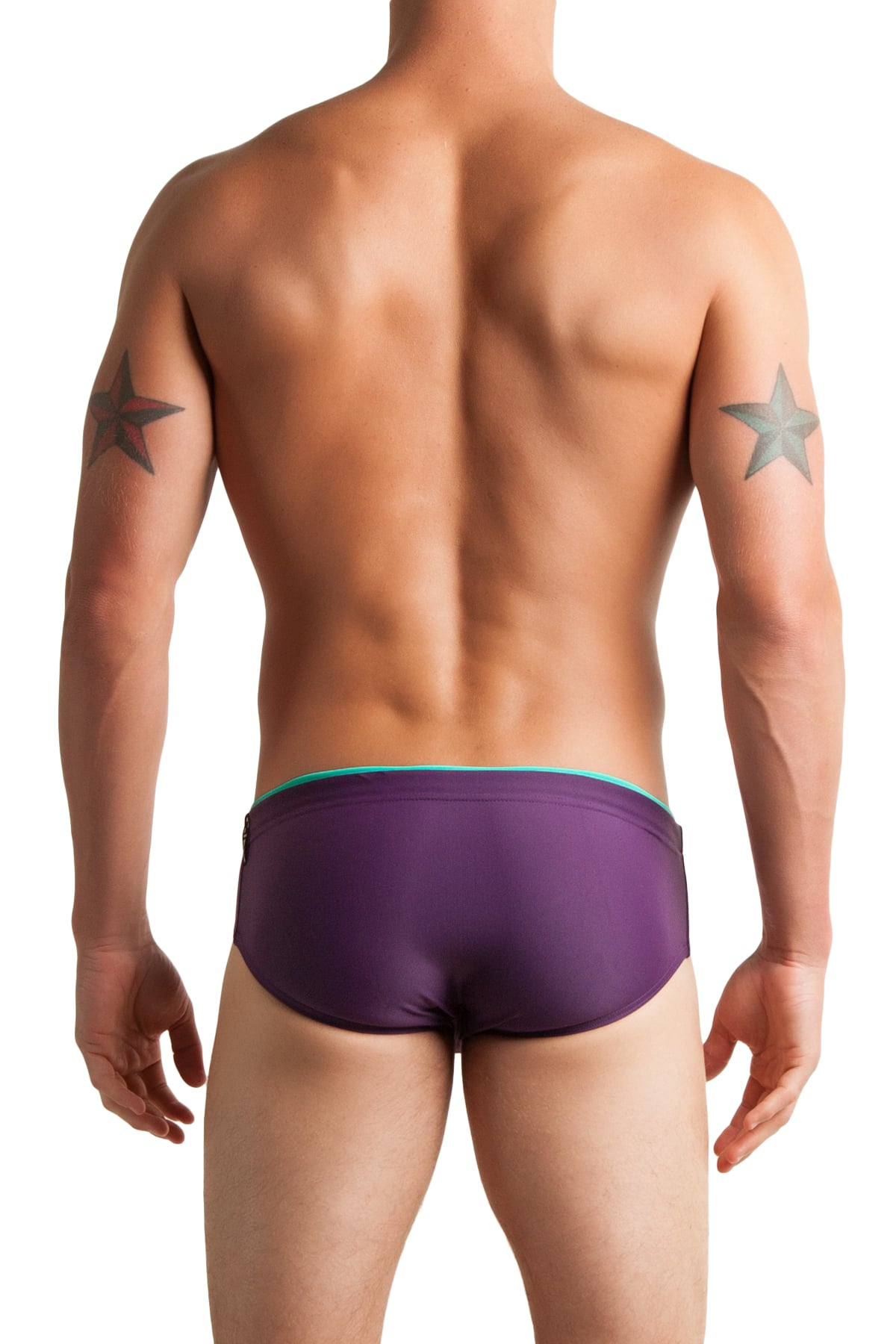 C-IN2 Carbon Inc Matte Brazilian Square Cut Swim Brief