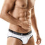 WildmanT White Stitched Short Brief