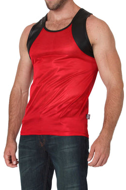 Timoteo Red Covert Harness Tank Top thumbnail 4