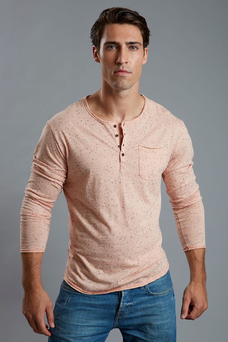 Cohesive & Co. Cantaloupe Spence L/S Henley