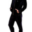 Jor Black Velvet Zip-Jacket