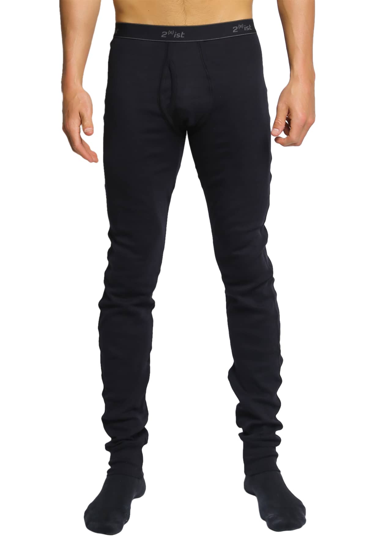 2(X)IST Black Essential Long Underwear