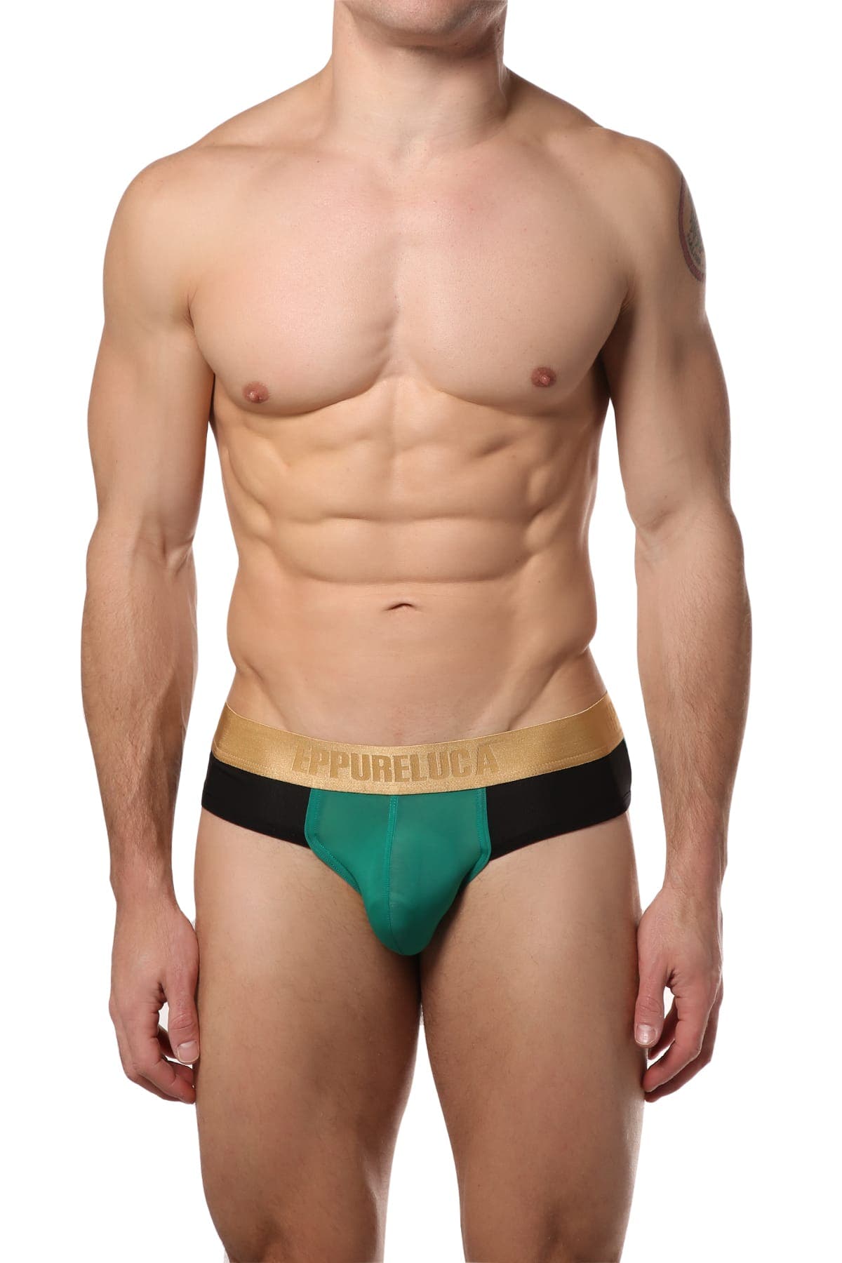 Eppure Luca Green Nicolo Low-Rise Brief