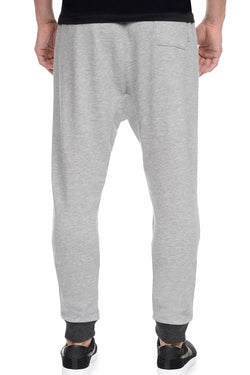 2(X)IST Light-Heather-Grey French Terry Drop Inseam Jogger Pant thumbnail 4