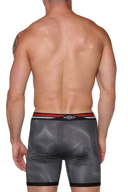 Umbro Black/White Performance Boxer Brief thumbnail 2