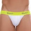 Gigo Traditional White & Yellow Jockstrap