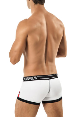 Manview White Stretch Cotton Spectrum Boxer thumbnail 3