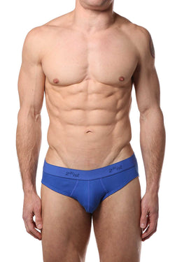 2(X)IST Blue/Green/L.Blue Essential No-Show Brief - 3 PACK thumbnail 2