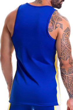 Jor Royal Blue Gladiator Tank Top thumbnail 2