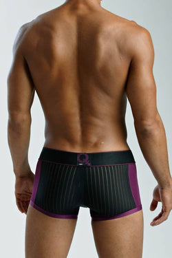 BodyQ Purple & Sheer Black Stripe Trunk thumbnail 2