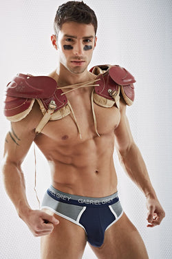 Gabriel Grey Blue & Grey Active Brief thumbnail 1