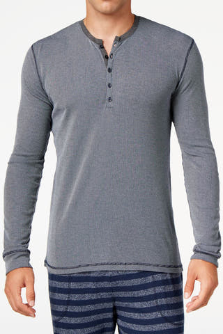 Kenneth Cole Blue Stripe Long Sleeve