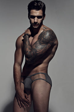 Core Grey Exposed Sides Brief thumbnail 2