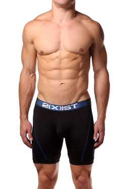 2(X)IST Solid Black Speed 2.0 Boxer Brief thumbnail 1
