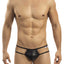 Candyman Black Jock Thong
