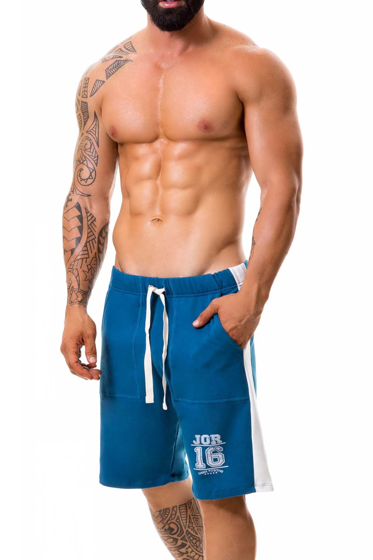 Jor Petrol-Blue Classic Warrior Athletic Short