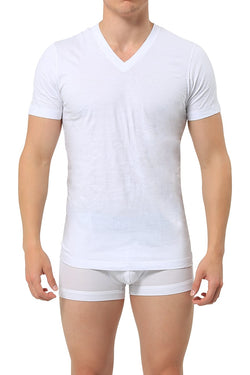 2(X)IST White Essential V-Neck T-Shirt 3-Pack thumbnail 1
