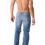 Rufskin Faded Blue Donovan Distressed Denim Jeans