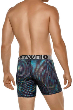 Hawai Green Triangle Squares Boxer thumbnail 2