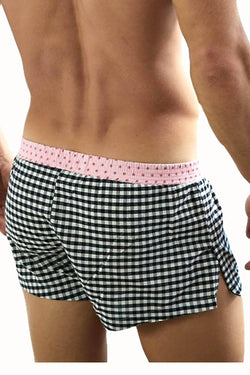 Undergear Black/White/Pink Daddy Boxer Short thumbnail 4