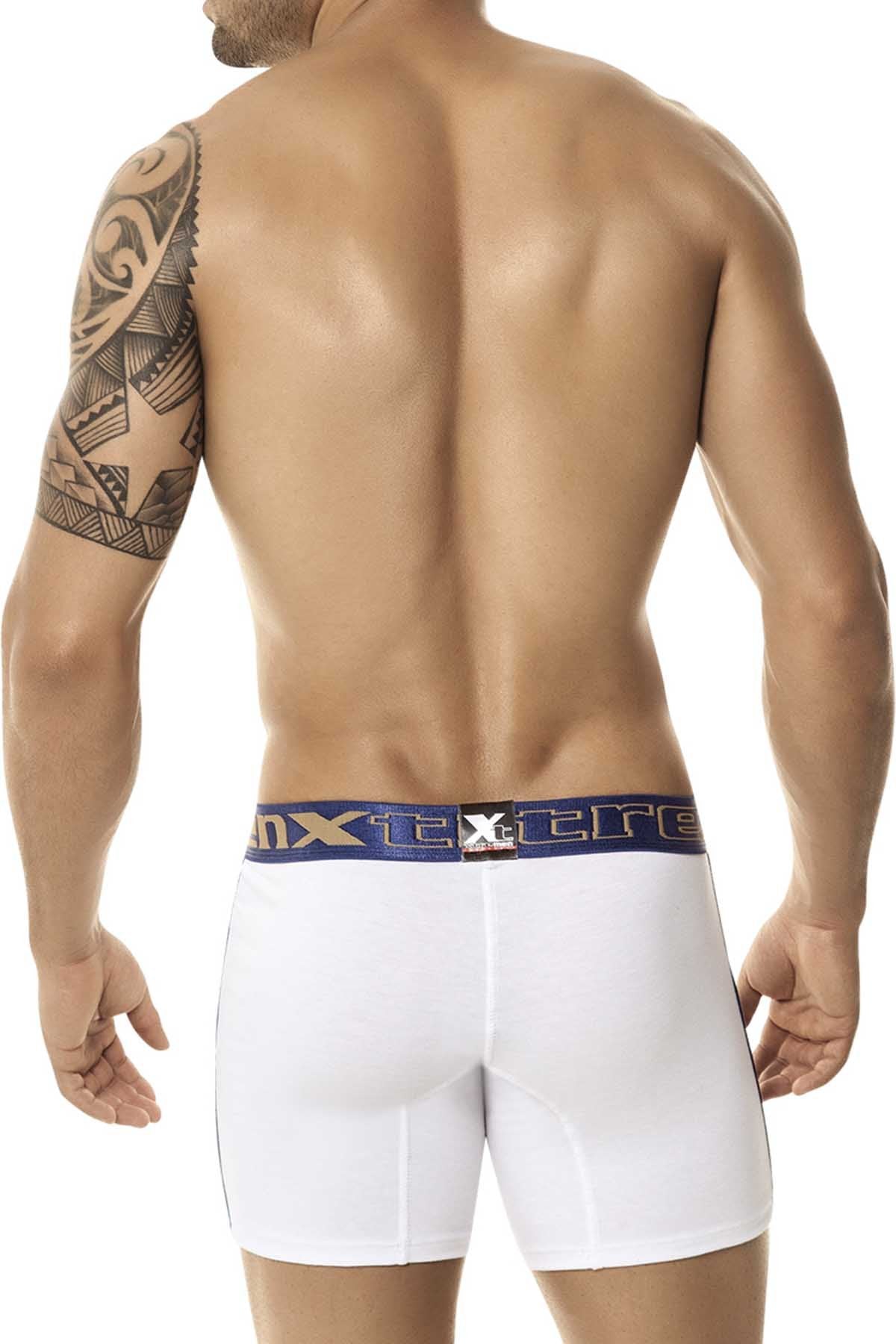 Xtremen White Deportiv Malla Boxer Brief