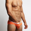 Core Neon Orange Exposed Mesh C-Ring Brief