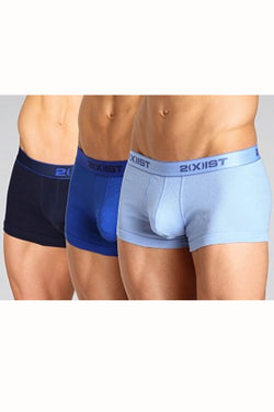 2(X)IST Blue/D.Blue/L.Blue Essential No-Show Trunk thumbnail 2