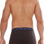 2-Pack Papi Blue & Black Performance Mesh Brazilian Trunks