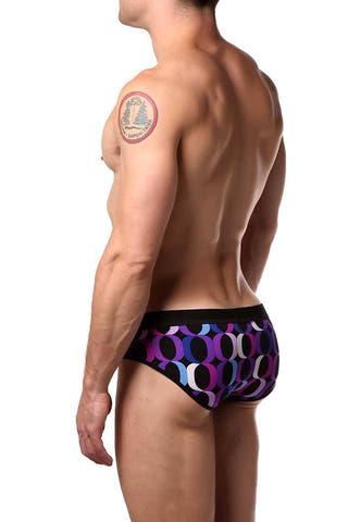 JustinCase Pink/Purple O Brief