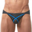 Gregg Homme Black X-OTIK Italian Mesh C-Ring Brief