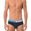 2(X)IST Black & Blue Electric Cotton Stretch Brief