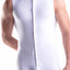 Unico White Sleeveless Bodysuit